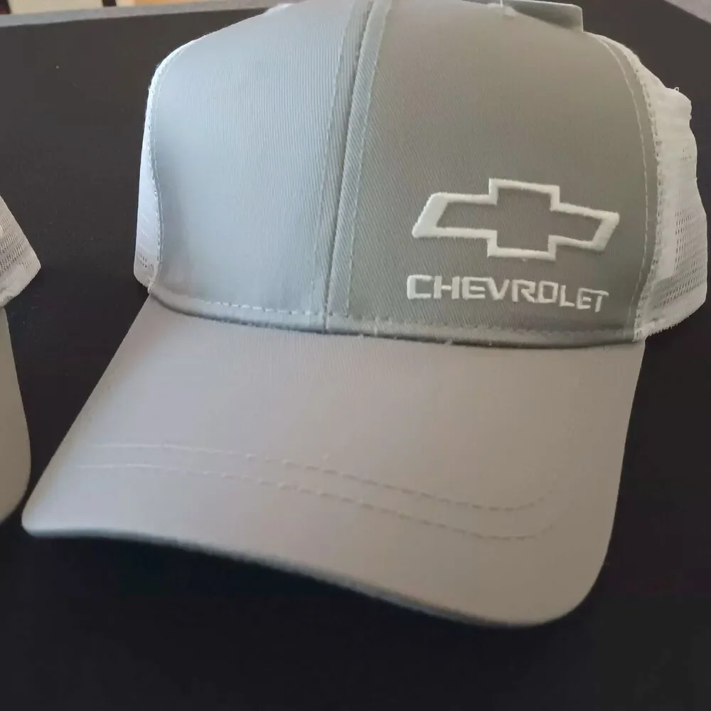 Chevrolet Gray Snapback Mesh Hat